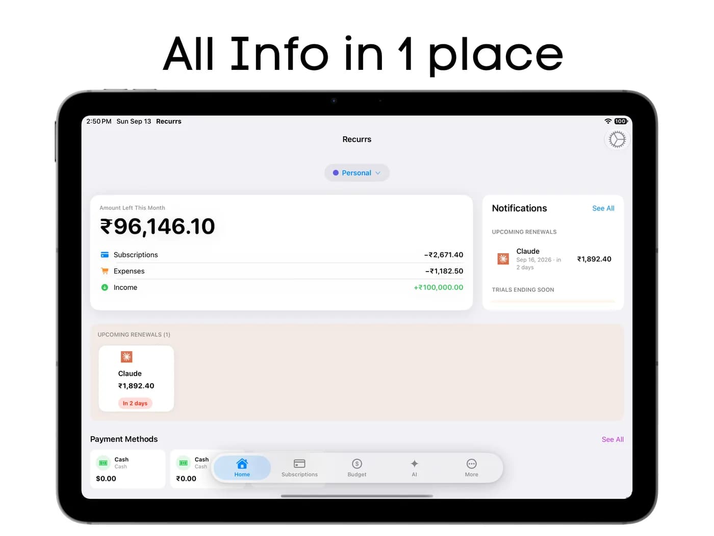 Recurrs screenshot 5