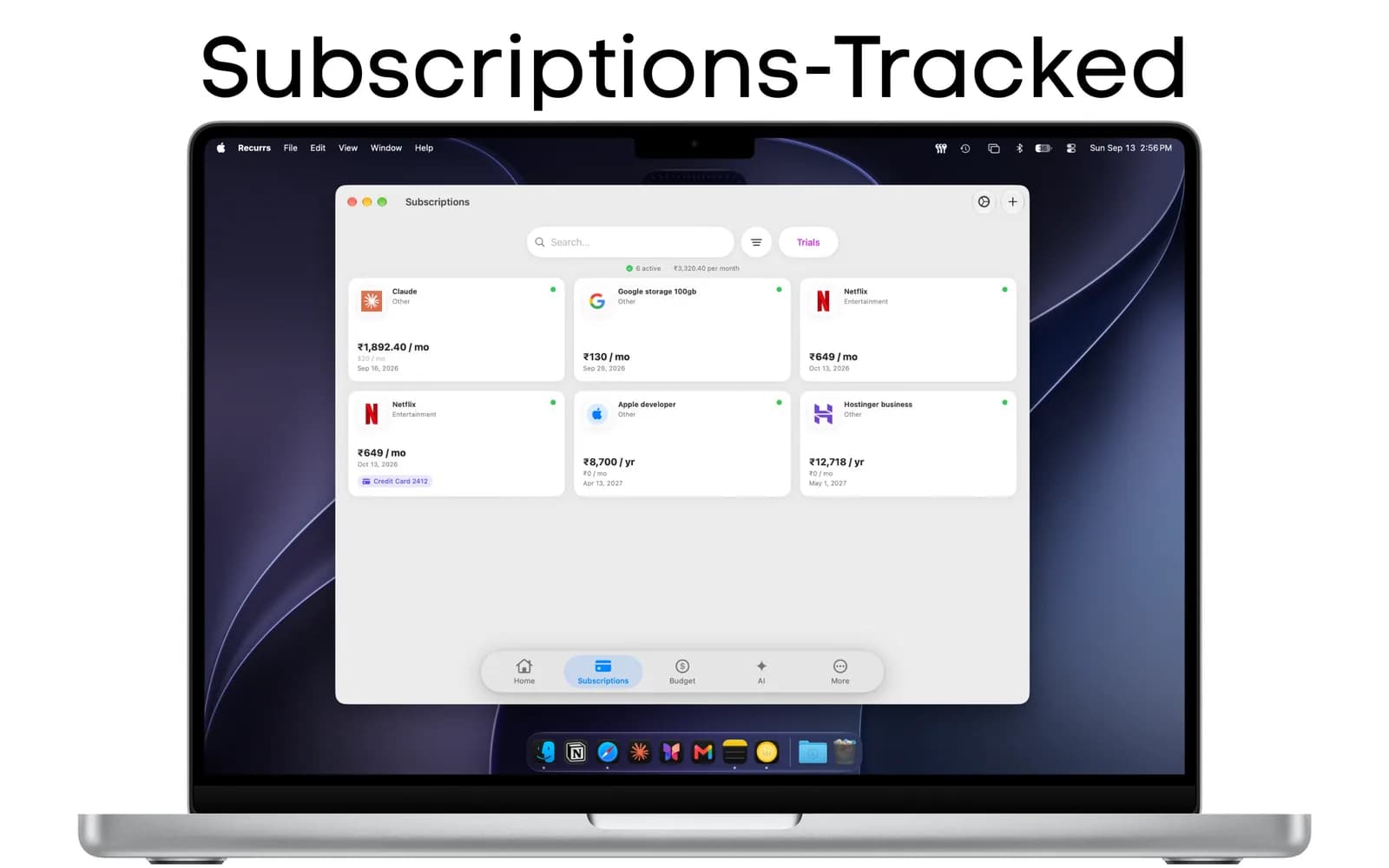 Recurrs screenshot 7